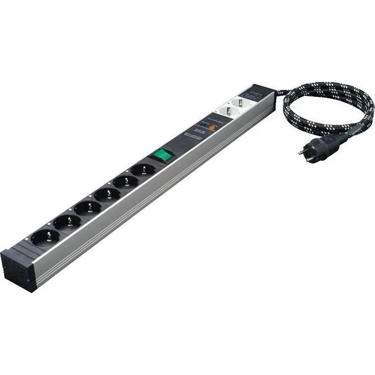 Inakustik Referenz Netzleiste AC-2502-SF8 Zuleitung 1,5m