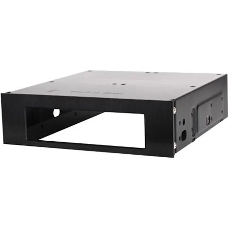 SilverStone SST-FP55B - Front Panel Adapter 5.25'' auf 3.5'' mit Halterung für 2x 2.5'' HDD-SSD, schwarz