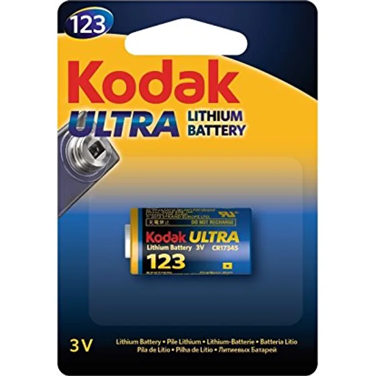 AUCUNE Kodak – Ladegerät Ultra Alkalina 123