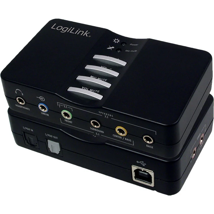 LogiLink USB Sound Box 7.1 (externe Soundkarte) – Bild 1