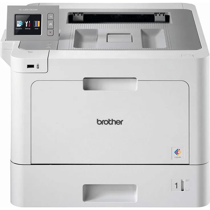 Brother HL-L9310CDW - Laserdrucker, Farbe, Auflösung: 2400 x 600 dpi, Druckgeschwindigkeit (S/W): 31 S/min, Papierzufuhr: 300 Blatt (HLL9310CDWG1)