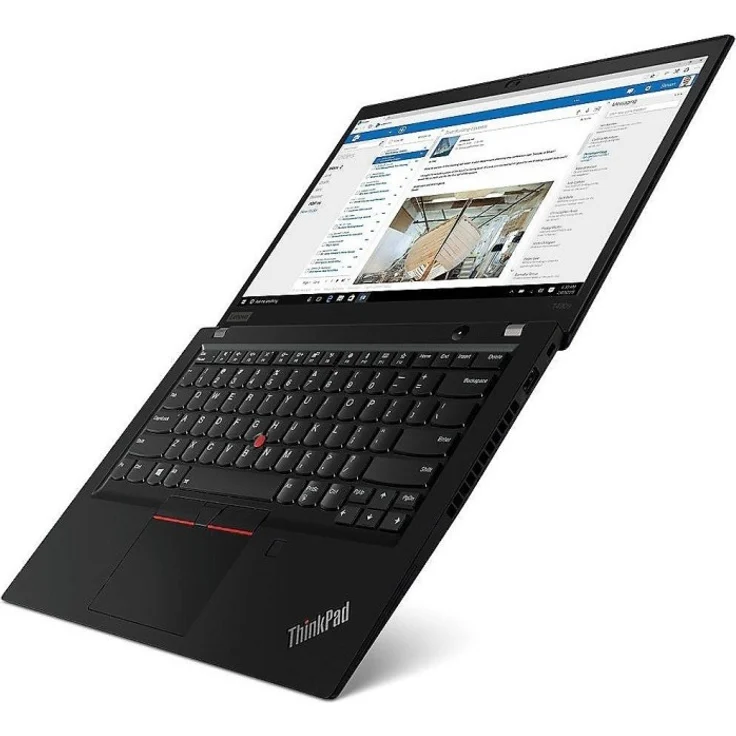 Lenovo ThinkPad T490s - Business-Laptop 14 Zoll (35,6 cm) Full HD, Intel Core i5-8265U, 8GB RAM, 256GB SSD, Windows 10 Pro 64-bit (20NX002SGE) – Bild 2