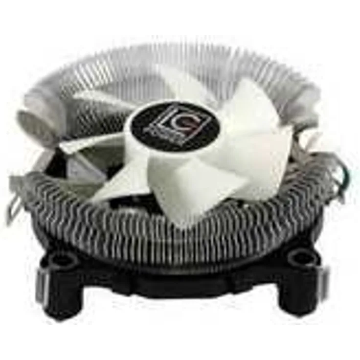 LC Power Cosmo Cool - Prozessorkühler - (LGA775 Socket, LGA1156 Socket, Socket AM2, Socket AM2+, Socket AM3, LGA1155 Socket, Socket AM3+, Socket FM1, Socket FM2, LGA1150 Socket) - Aluminium - 80 mm - weiß, Silber (LC-CC-85)