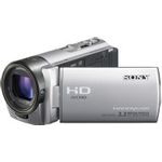 Sony HDR-CX130ES Full HD Camcorder (7,6 cm (3 Zoll) Display, bildstabilisiert, Exmor R Sensor) silber