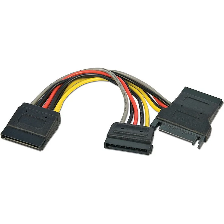 LINDY Splitter-Kabel (SATA, 15 cm)