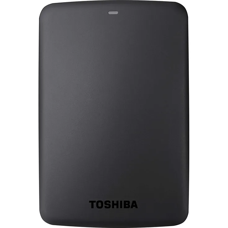 Toshiba Canvio Basics USB-C - Festplatte - 4 TB - extern (tragbar) - 2.5 Zoll (6.4 cm) - USB 3.2 Gen 1 - Schwarz (HDTB440EKCCA)