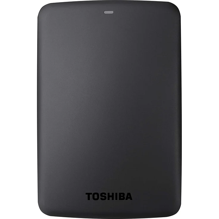 Toshiba Canvio Basics USB-C - Festplatte - 4 TB - extern (tragbar) - 2.5 Zoll (6.4 cm) - USB 3.2 Gen 1 - Schwarz (HDTB440EKCCA) – Bild 1