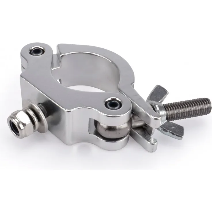 Riggatec Halbschelle schmal silber bis 200 kg (48-51mm) Edelstahl Rostfrei