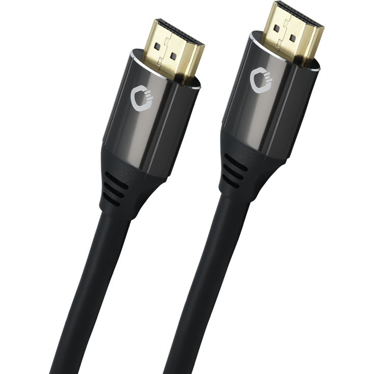 Oehlbach Black Magic MKII - 8K Ultra High-Speed HDMI-Kabel - 8K FUHD 60Hz 4320p / 4K 120Hz 2160p - 48Gbit/s (21:9 Cinema, 3D, Dolby Vision, Dynamic HDR 10+, VRR, eARC, UHD2) Schwarz, 1.50 m – Bild 2