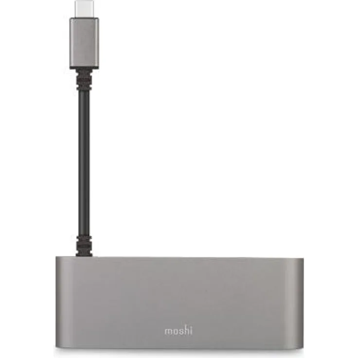Moshi 99MO084213 - USB 3.0 (3.1 Gen 1) Type-C - 5000 Mbit/s - SDHC,SDXC - MacBook Pro (15'' ) MacBook Pro (13'' - Four Thunderbolt 3 ports) MacBook Pro (13'' - Two... - USB - Grau (99MO084213)