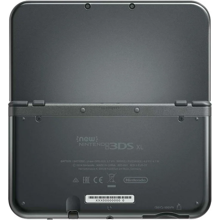 New Nintendo 3DS XL Metallic Schwarz 256MB & 4GB Speicherkarte – Bild 4