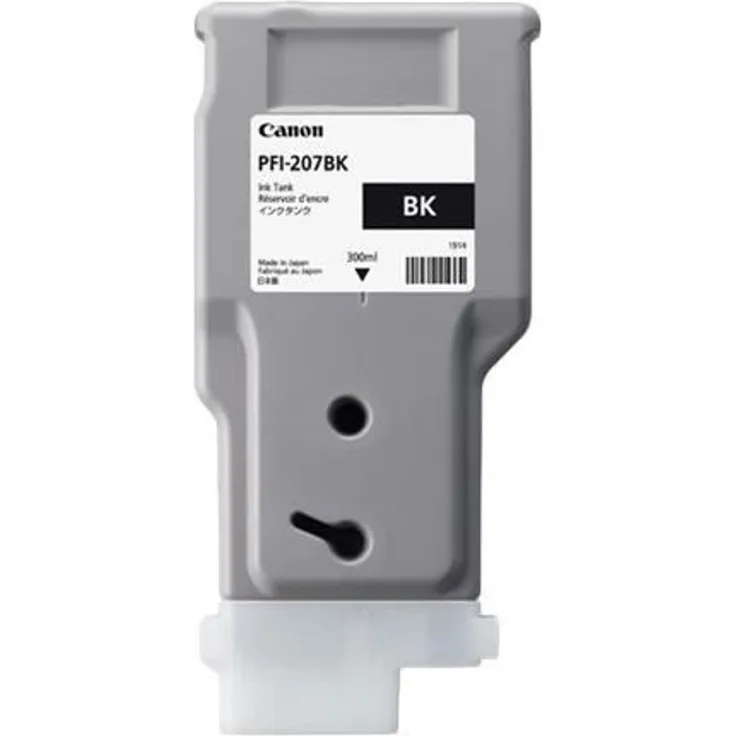 CANON PFI-207BK Tinte schwarz Standardkapazität 300ml 1er-Pack
