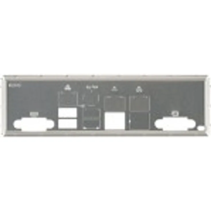Supermicro I/O Shield System-E/A-Abdeckplatte für SUPERMICRO X9DAL X9DBL X9DBU X9DRD X9SAE X9SCM X9SPU X9SPV X9SRH X9SRI X9SRL (MCP-260-00042-0N)