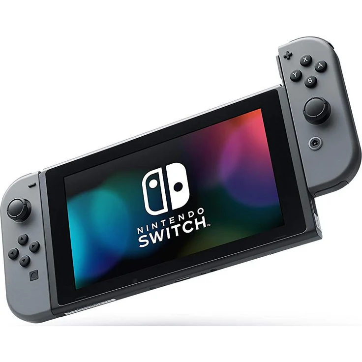 Nintendo Switch (2019) V2 Grau 32GB – Bild 2