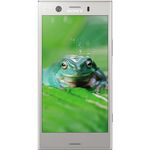 Sony Xperia XZ1 Compact Smartphone 11,68cm (4,6 Zoll) IPS-Display, 32GB interner Speicher, 4GB RAM, Android, White Silver