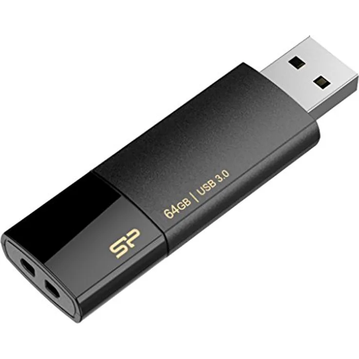 Silicon Power SP064GBUF3B05V1K 64GB Speicherstick USB 3.0 schwarz