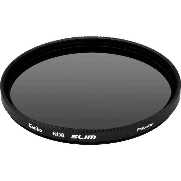 Kenko 224615'' 46 SMART ND8 Slim, Neutraldichtefilter, 8-Fach, Extra Schmales Gehäuse, 46mm schwarz