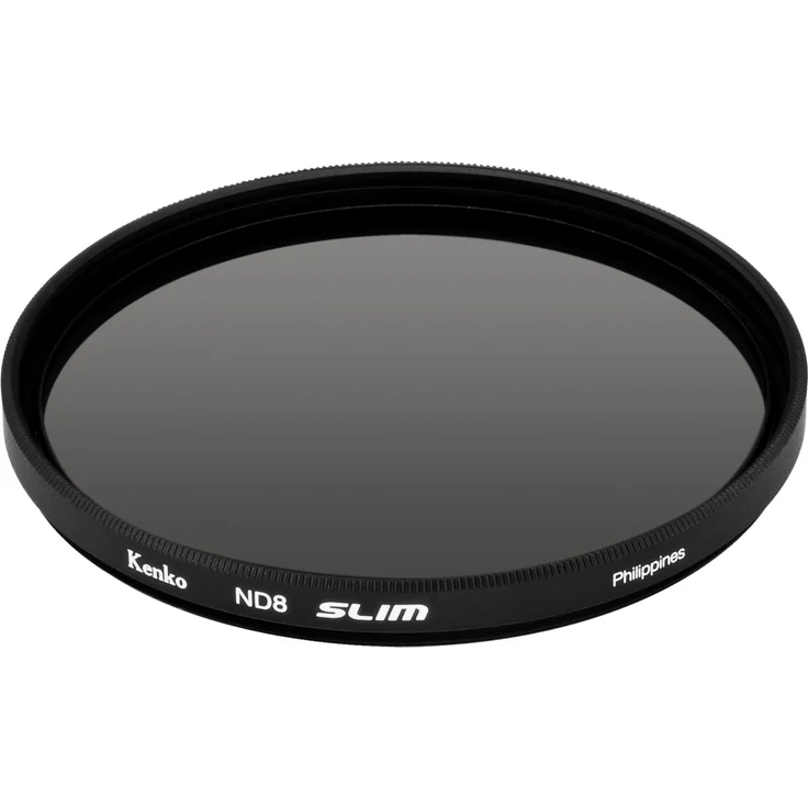 Kenko 224615'' 46 SMART ND8 Slim, Neutraldichtefilter, 8-Fach, Extra Schmales Gehäuse, 46mm schwarz – Bild 1