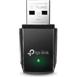 TP-Link Archer T3U AC1300 Dual Band WLAN Adapter (867Mbit-s (5GHz), 400Mbit-s (2,4GHz) 802.11ac, USB 3.0, MU MIMO, unterstützt Windows 10-8.1-8-7-XP,Mac OS X) schwarz