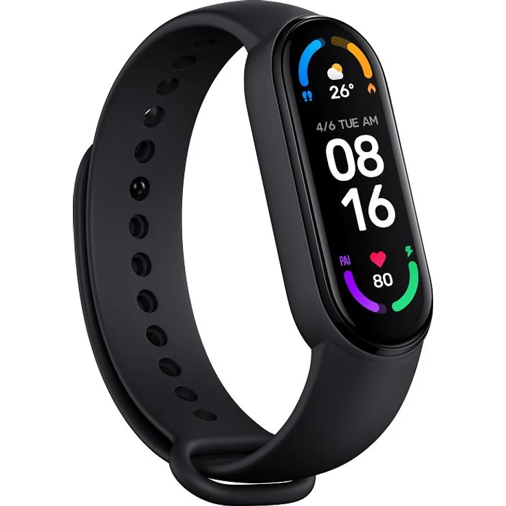Xiaomi Mi Smart Band 6 Fitness-Tracker Unisex, Einheitsgröße, Kunststoffarmband, Schwarz – Bild 4