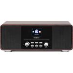 Reflexion HRA19INT DAB- und Internetradio mit CD-Player und Radiowecker (UKW, DAB, DAB+, Bluetooth, AUX-Eingang, Kopfhöreranschluss, Fernbedienung)