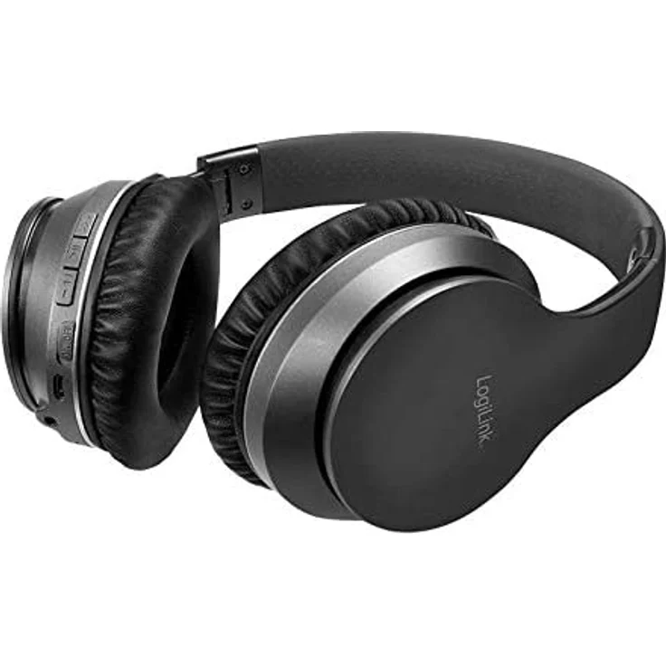 LogiLink BT0053 Over-Ear-Kopfhörer, mit Bluetooth, Mikrofon, Noise Cancelling, schwarz – Bild 15