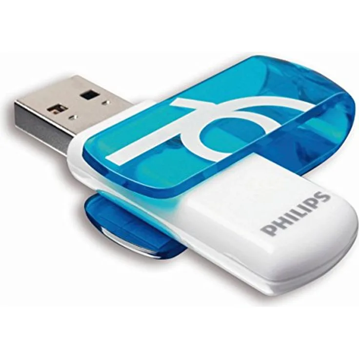 Philips Vivid 3.0 USB Stick 16GB – High Speed Flash Drive 16 GB – Lesen: 120MB-s, Schreiben: 10MB-s