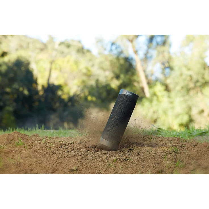 Sony SRS-XB23 Bluetooth-Lautsprecher mit Mikrofon, wasserdicht, schwarz – Bild 8