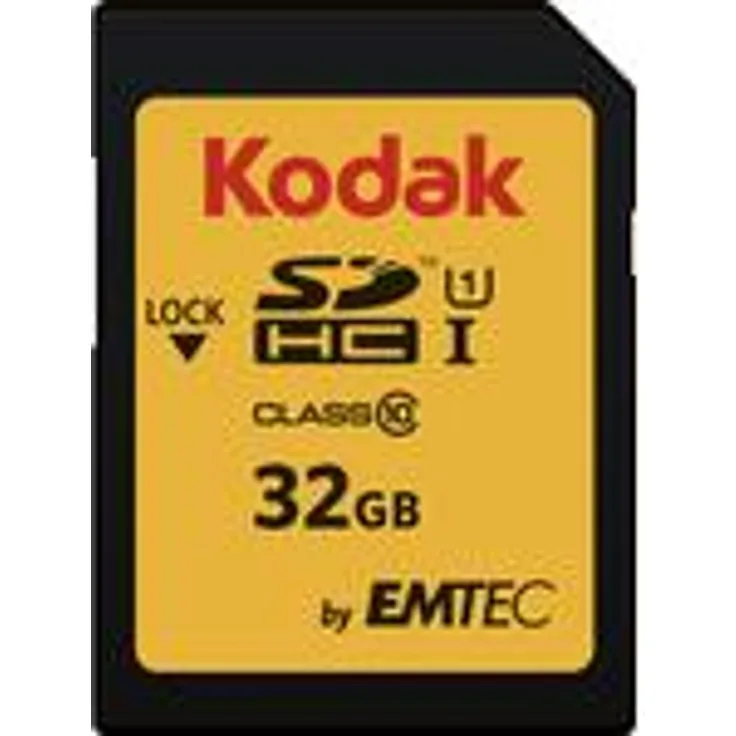 Emtec SDHC 32GB Class10 U1 Speicherkarte Klasse 10 UHS-I - Speicherkarten (32 GB, SDHC, Klasse 10, UHS-I, 85 MB-s, Schwarz)