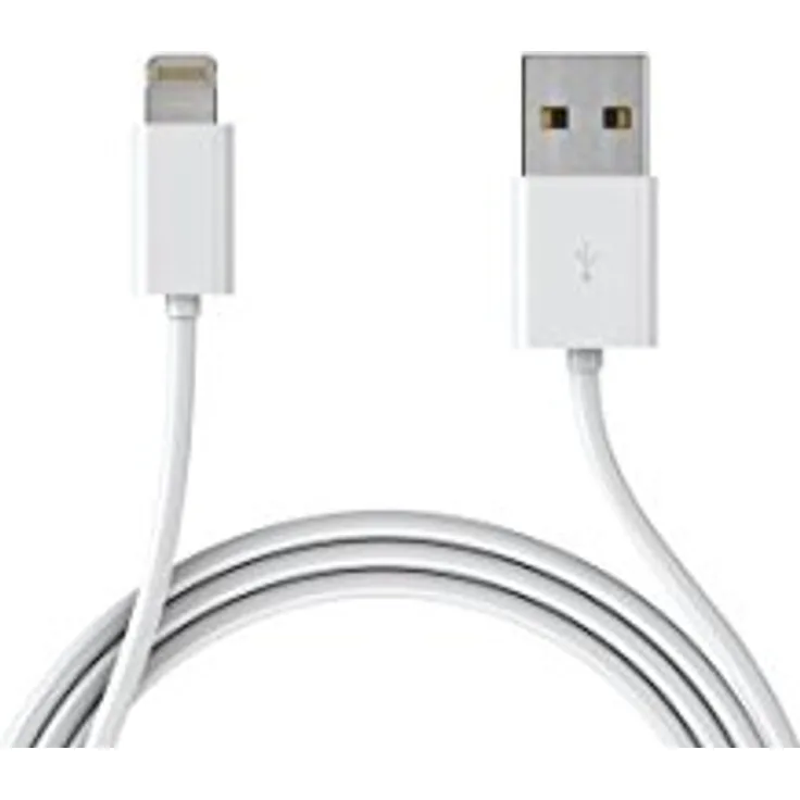 LMP 2 m Lightning auf USB Kabel, weiß