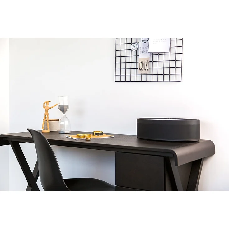 Yamaha MusicCast 50 WX-051 Multiroom-Lautsprecher mit Alexa, Webradio, geeignet für Indoor, schwarz – Bild 3