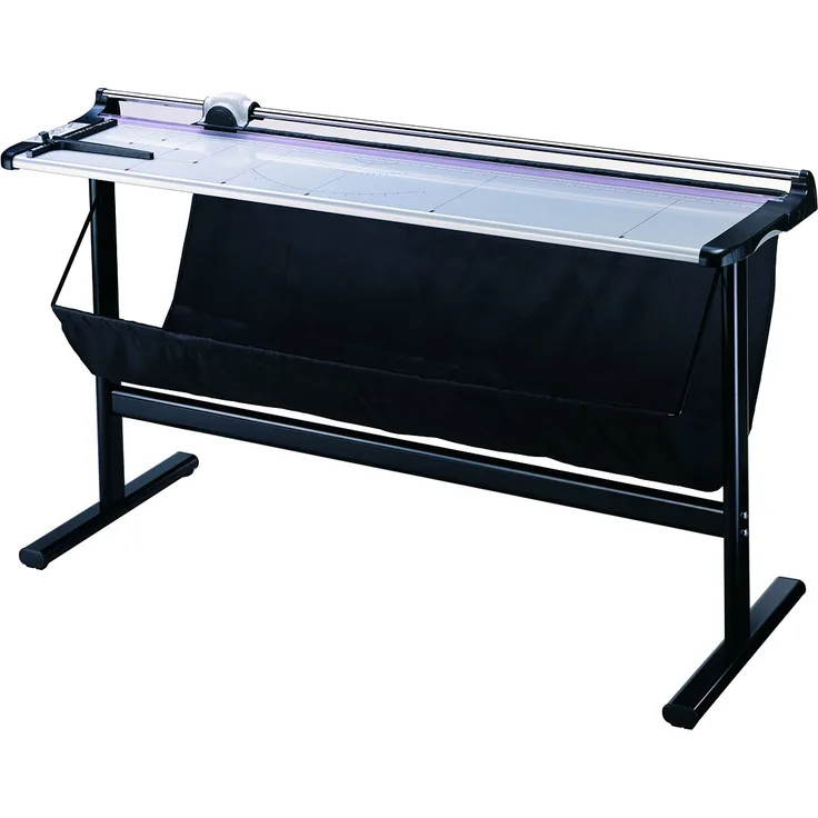 Olympia TR 1307 Profi Rollenschneider (A0 mit Gestell, DIN A0, 7 Blatt, Schneidelineal, Professioneller Papierschneider für Papier, Karten und Fotos, Metall Papierschneidemaschine fürs Büro)