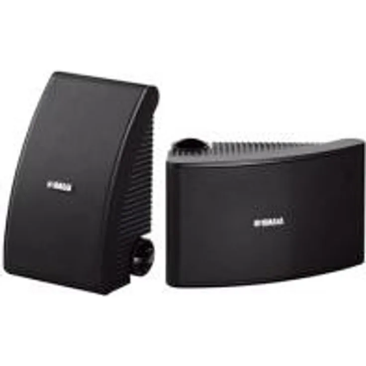Yamaha NS-AW392 2-Wege Außenlautsprecher (120 Watt, 86 dB) 1 Paar schwarz Front-Lautsprecher - 40 Watt - schwarz