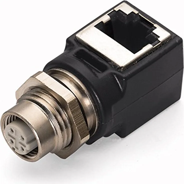 Wago 756-9503/040-000 M12 RJ-45 Schwarz, Edelstahl (756-9503/040-000)