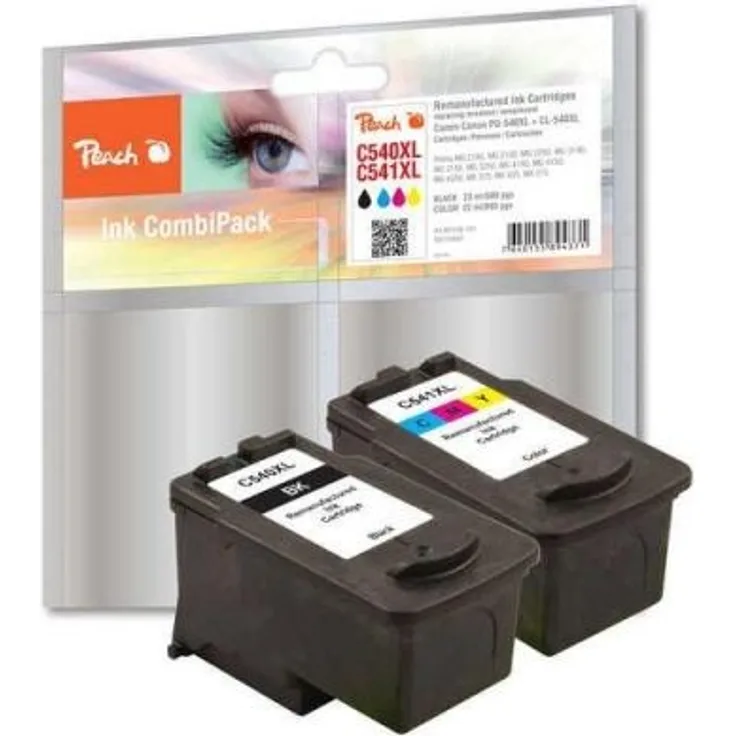 Peach C540XL/C541XL bk, color Spar Pack Tintenpatronen
