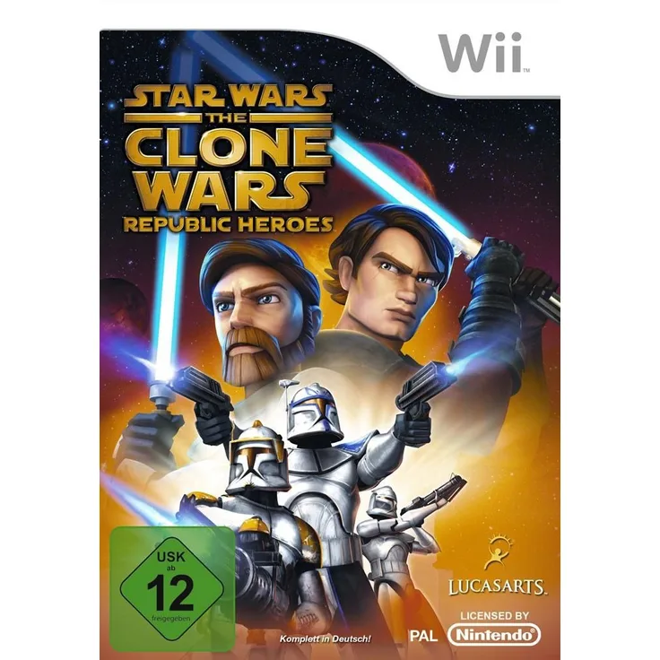 Star Wars - The Clone Wars: Republic Heroes  [SWP] (Wii)
