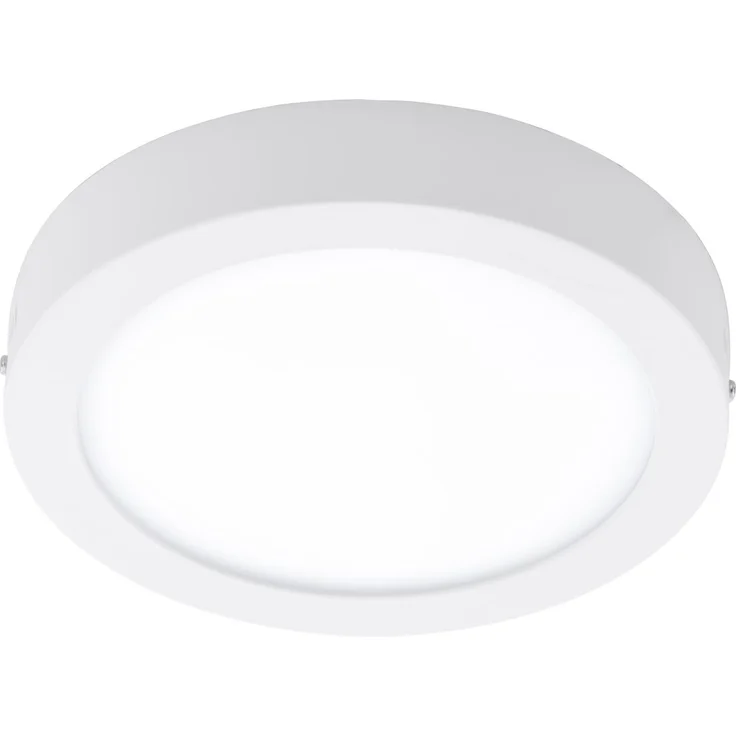 EGLO connect LED Deckenleuchte Fueva-C, Smart Home Deckenlampe, Material: Metallguss, Kunststoff, Farbe: Weiß, : 30 cm, dimmbar, Weißtöne und Farben einstellbar, Wandleuchte