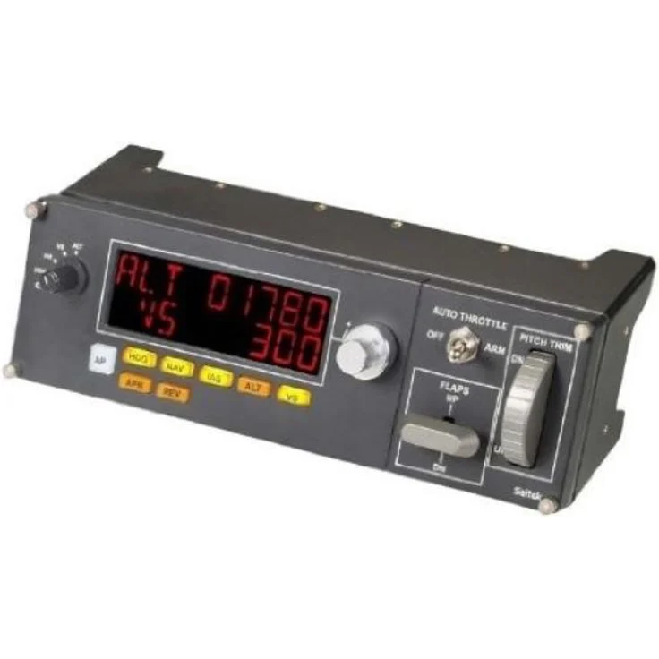 Logitech Flight Multi Panel Schwarz (945-000009) (PC) – Bild 1