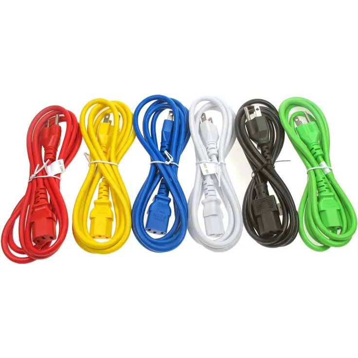 Advanced Cable Technology Schuko - C13 - 1.2m 1.2m C13-Koppler Gelb Stromkabel (AK5141)