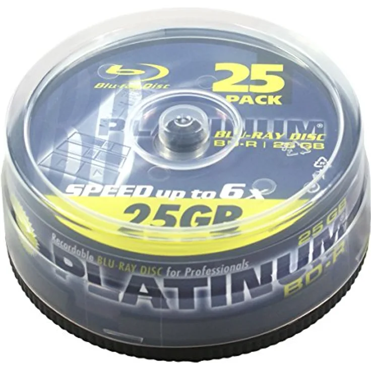 Platinum BD-R 25GB Printable