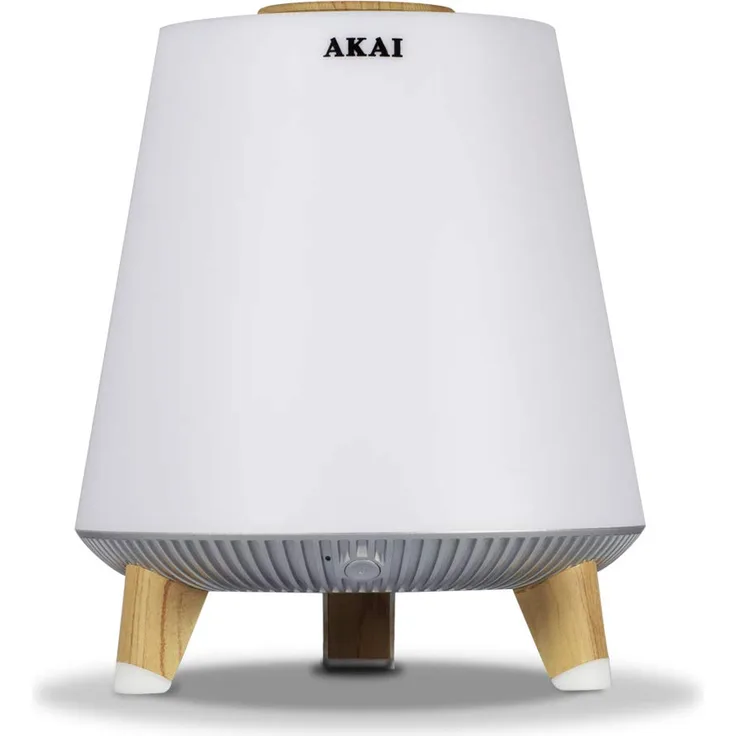 Akai akbt80 Light – tragbarer Lautsprecher mit Bluetooth und Beleuchtung LED (10 Watt) weiß
