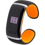 Garett Ione Smartwatch Unisex, Einheitsgröße, Orange/Schwarz