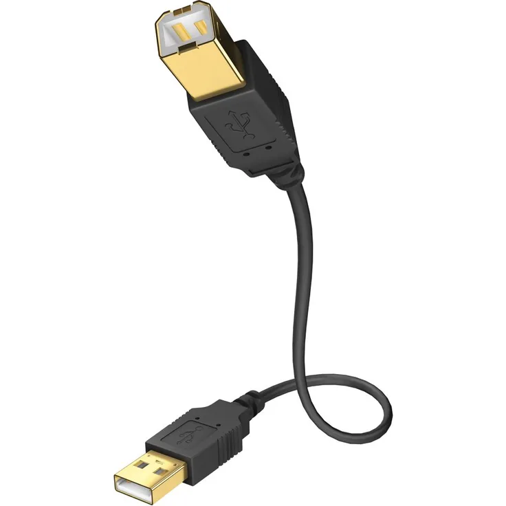 inakustik Premium High Speed USB 2.0 Kabel (USB 2.0A - B, 1m)