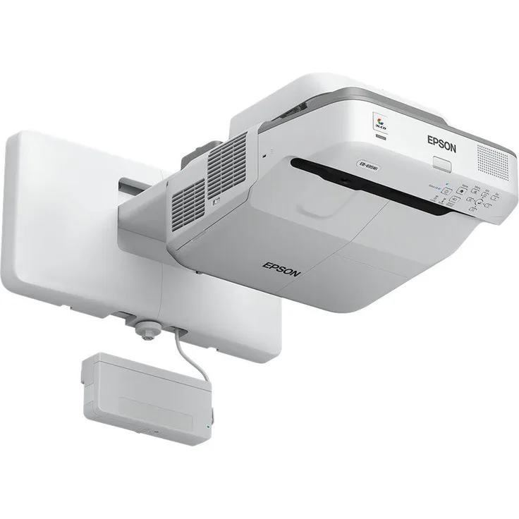 Epson EB-695WI Business-Beamer, DLP, WXGA (1280 x 800), Kontrast 14000:1, 3500 ANSI-Lumen, Bildverhältnis 16:10, weiß