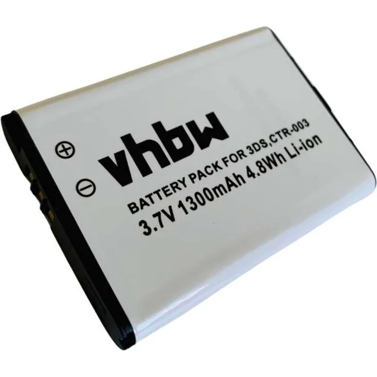 AKKUman Akku kompatibel Nintendo 3DS 1300mAh Li-Ion