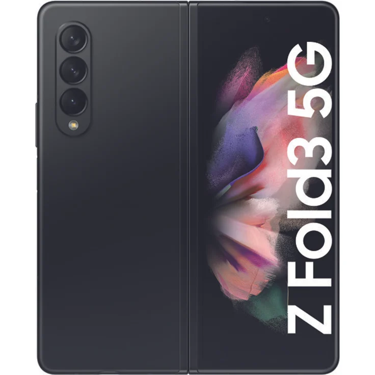 Samsung Galaxy Z Fold 3 5G Smartphone 19,3cm (7,6 Zoll) AMOLED-Display, 512GB interner Speicher, 12GB RAM, Android 11, Phantom Black – Bild 2