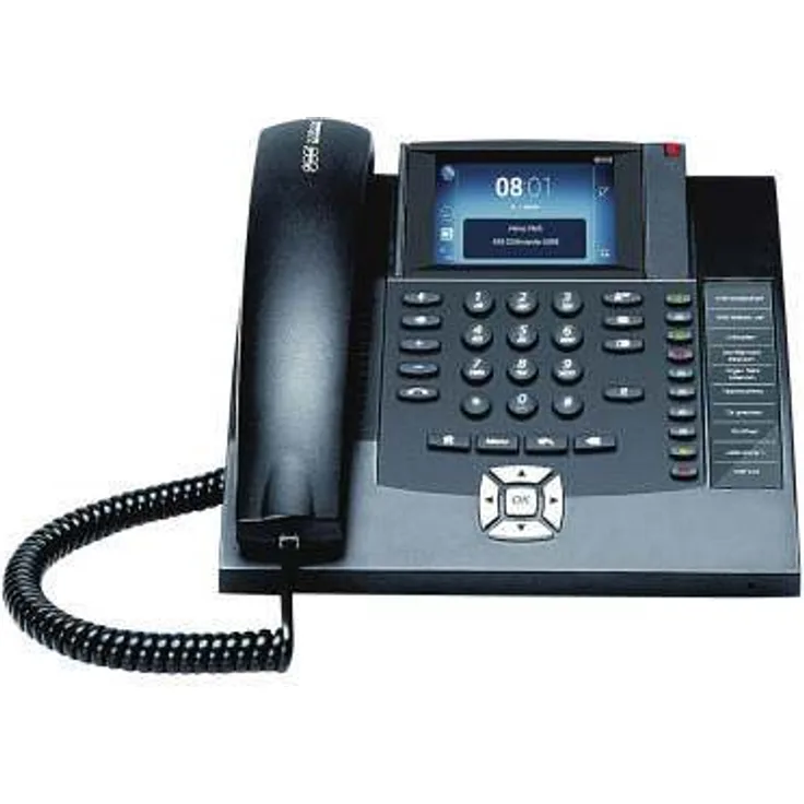 AUERSWALD Telefon COMfortel 1400 IP schwarz