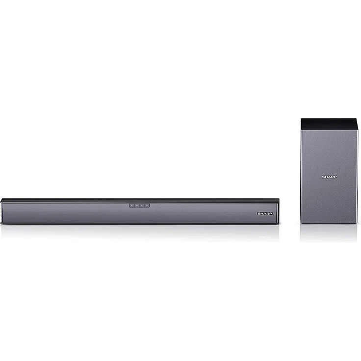 Sharp HT-SBW182 2.1 Soundbar mit Subwoofer, kabellos, geeignet für TV, schwarz – Bild 9