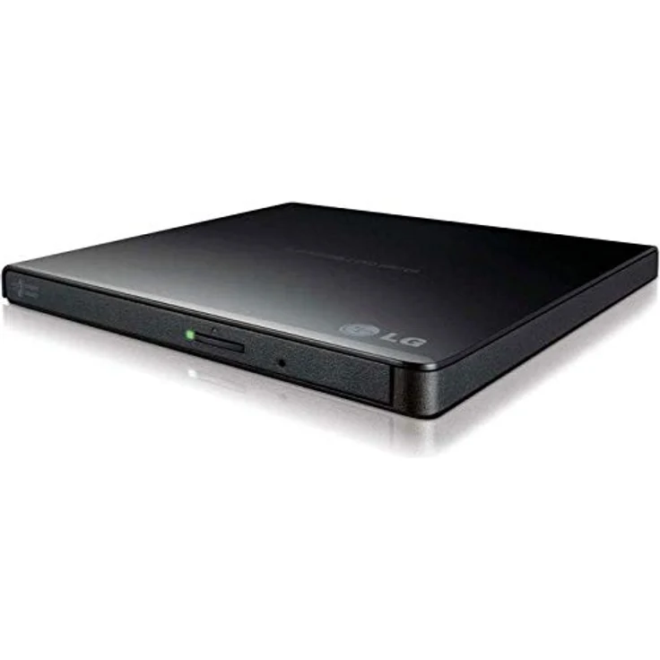 Hitachi-LG GP57 Externer Portabler Super-Multi DVD-Brenner, Schwarz – Bild 1