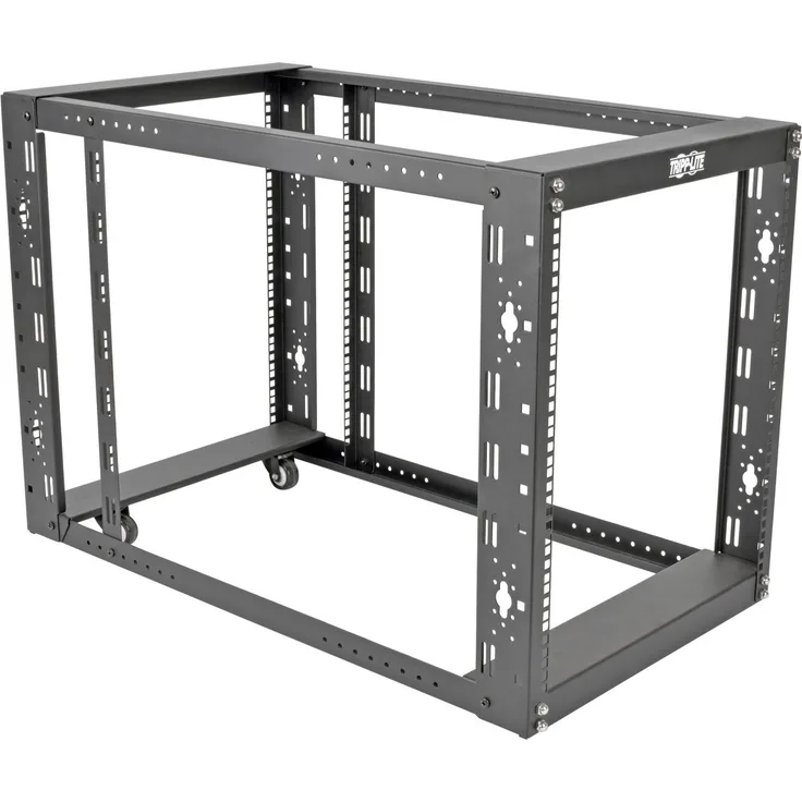 Tripp Lite SR12UBEXPNDKD Rack Freistehendes Gestell 12U Schwarz - Racks (Freistehendes Gestell, 12U, Schwarz, 48,3 cm (19 Zoll), offen, 4-Säule)